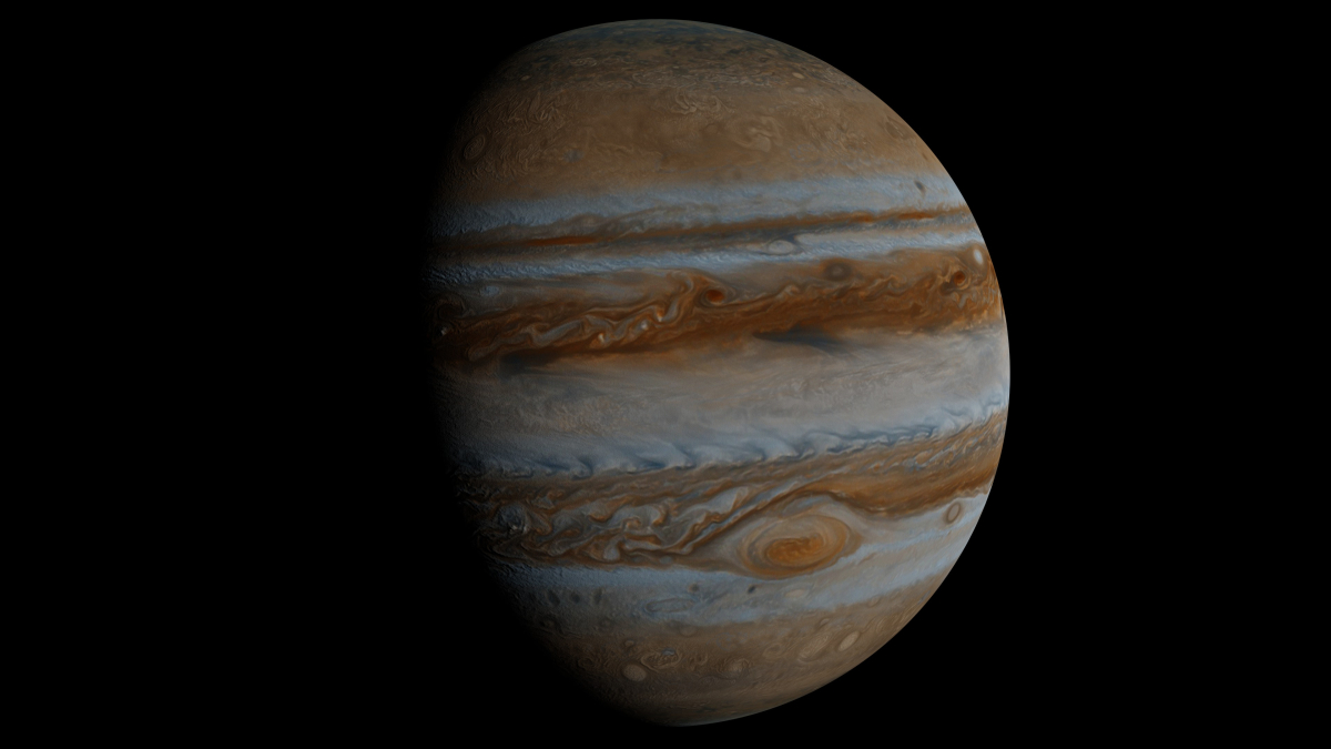 Планетата Юпитер, около която обикаля Европа. Изображение: T Keawkanok, Pexels