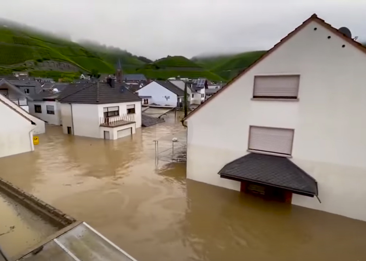Наводнения в Германия след обилните дъждове