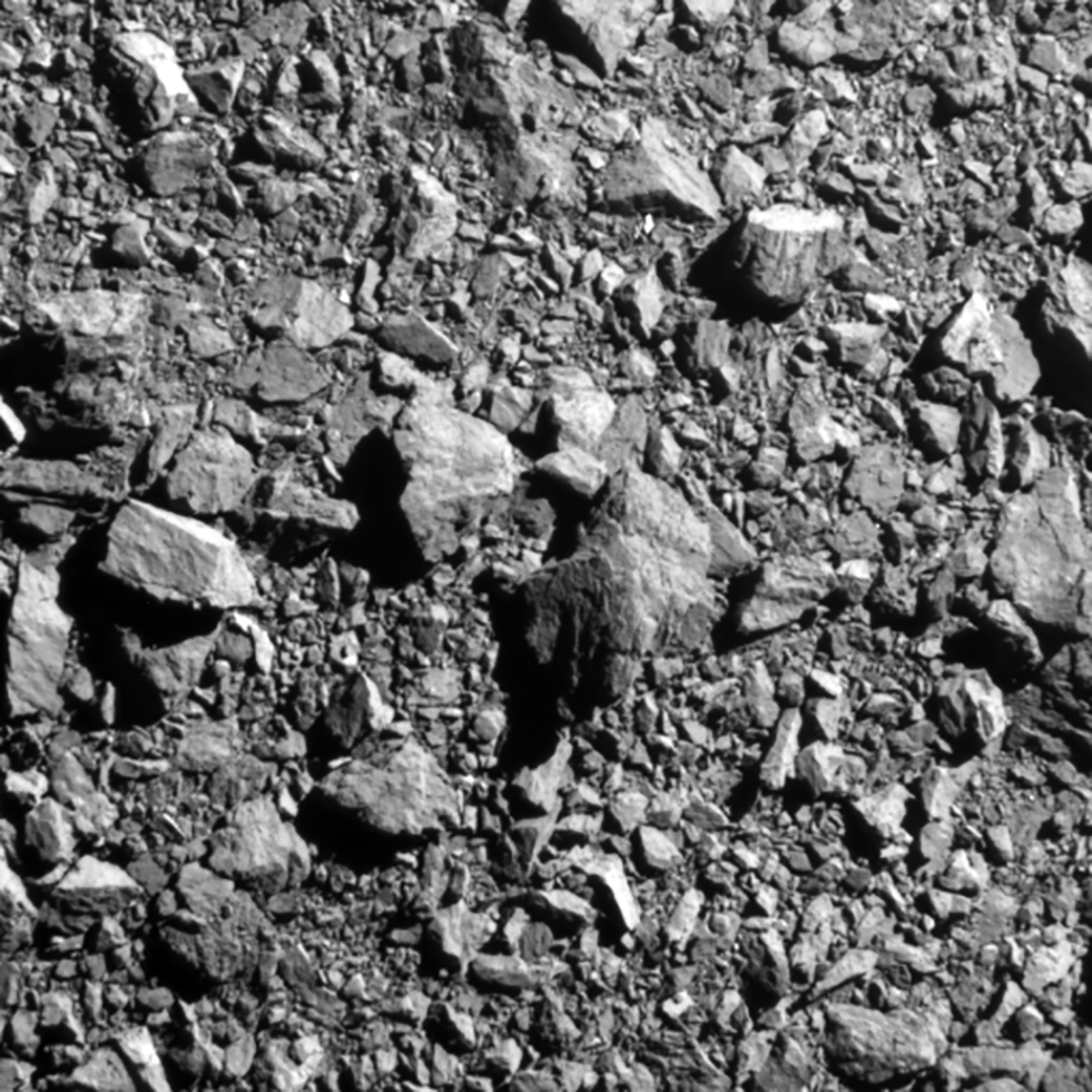 Последната пълна снимка от камерата на DART преди сблъсъка с астероида Диморфос е заснета на височина от 12 км. Източник: NASA/Johns Hopkins APL