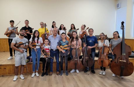 Детският оркестър на Сливен, известен по света