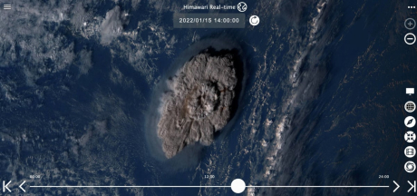 Подводният вулкан в Тонга: изригване, по-силно от атомна бомба!